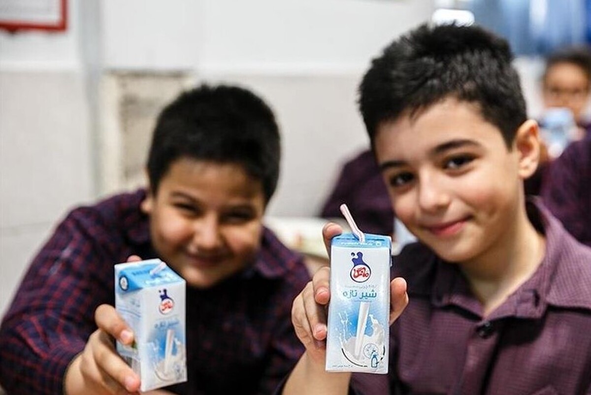 طرح توزیع شیر در مدارس خراسان رضوی در انتظار تخصیص اعتبار
