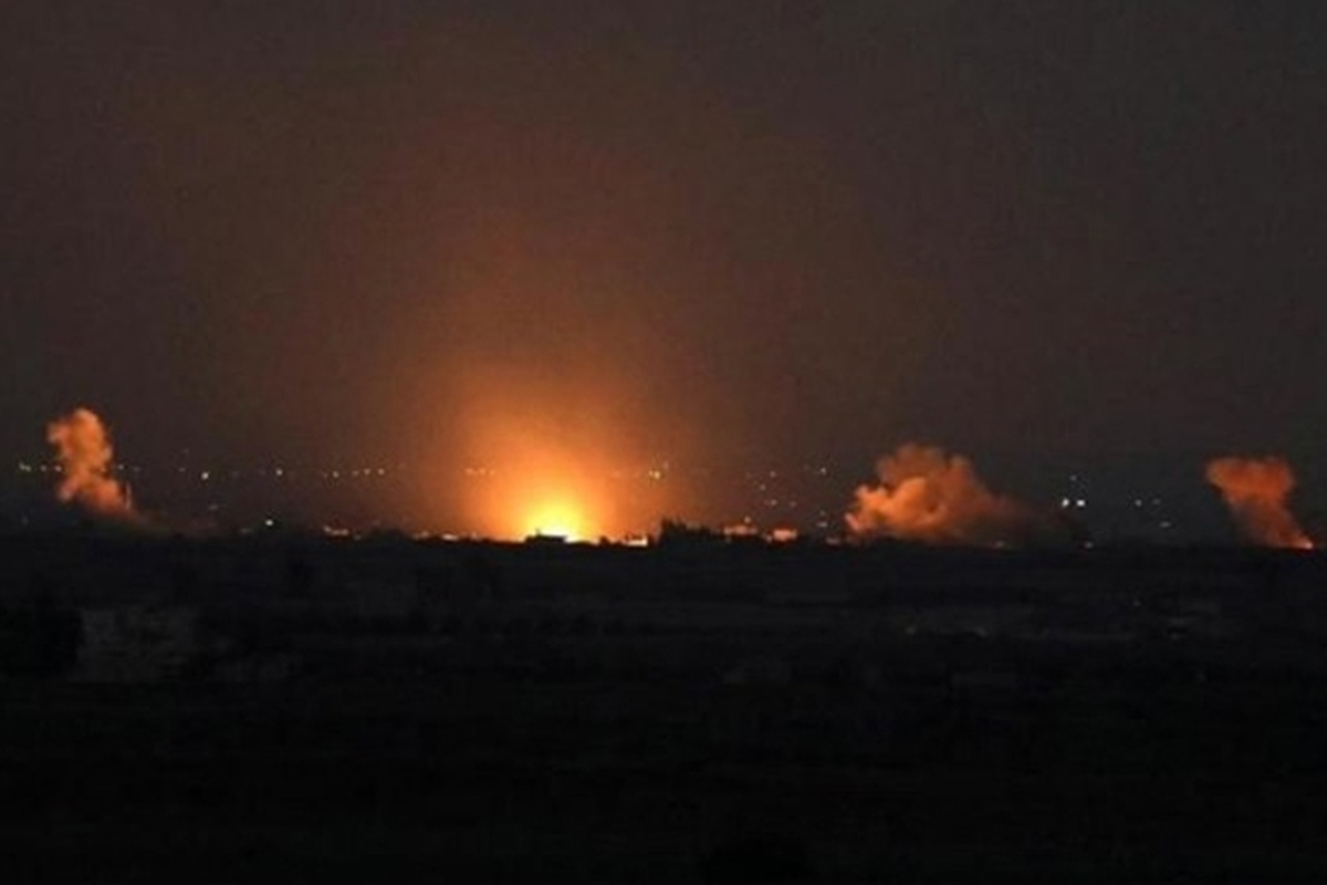 پایگاه آمریکا در الشدادی سوریه هدف حملات راکتی قرار گرفت