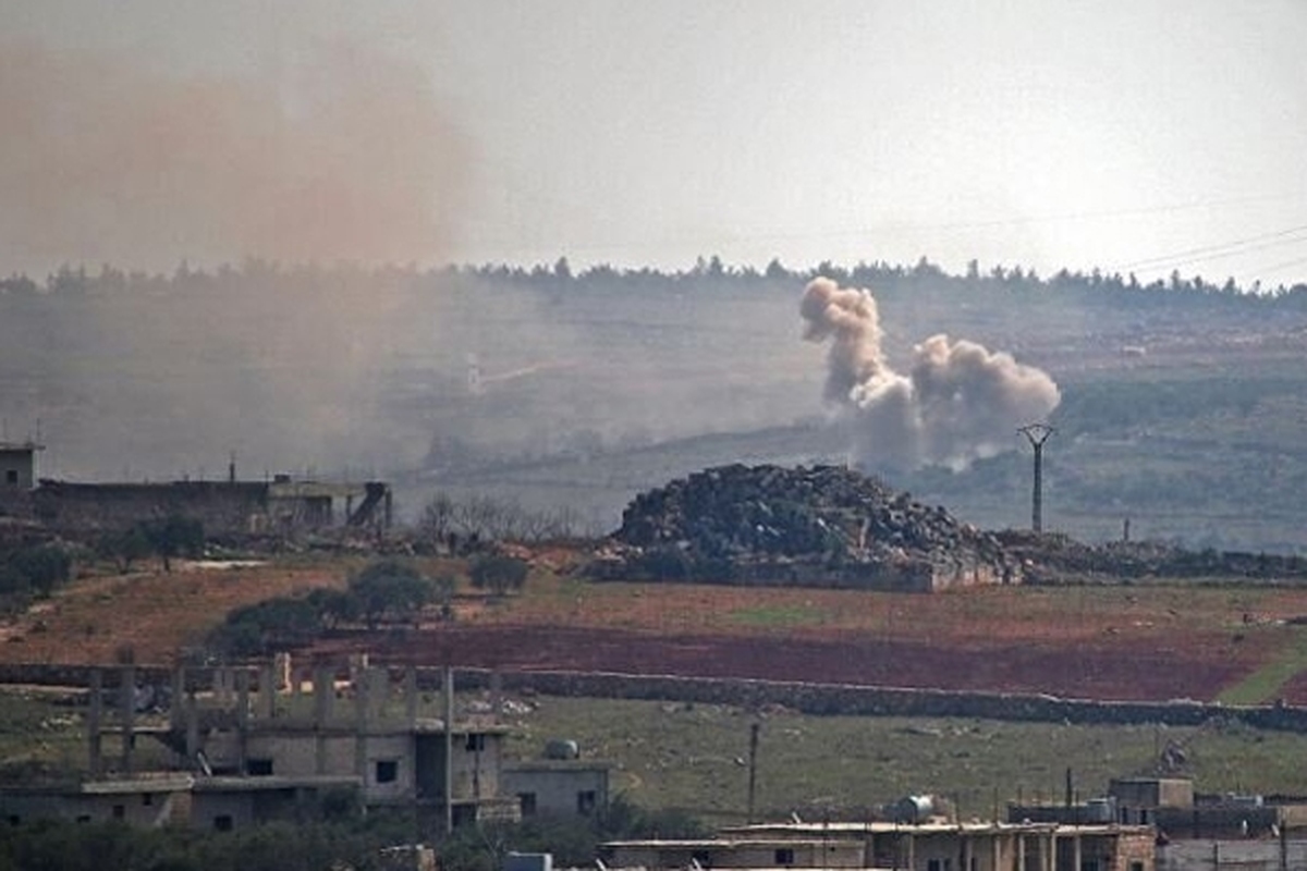 پایگاه نظامی آمریکا در دیرالزور سوریه هدف حمله قرار گرفت