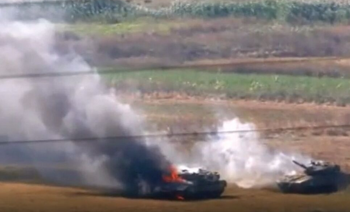 ۱۵ تانک و خودروی زرهی رژیم صهیونیستی در یک روز منهدم شدند