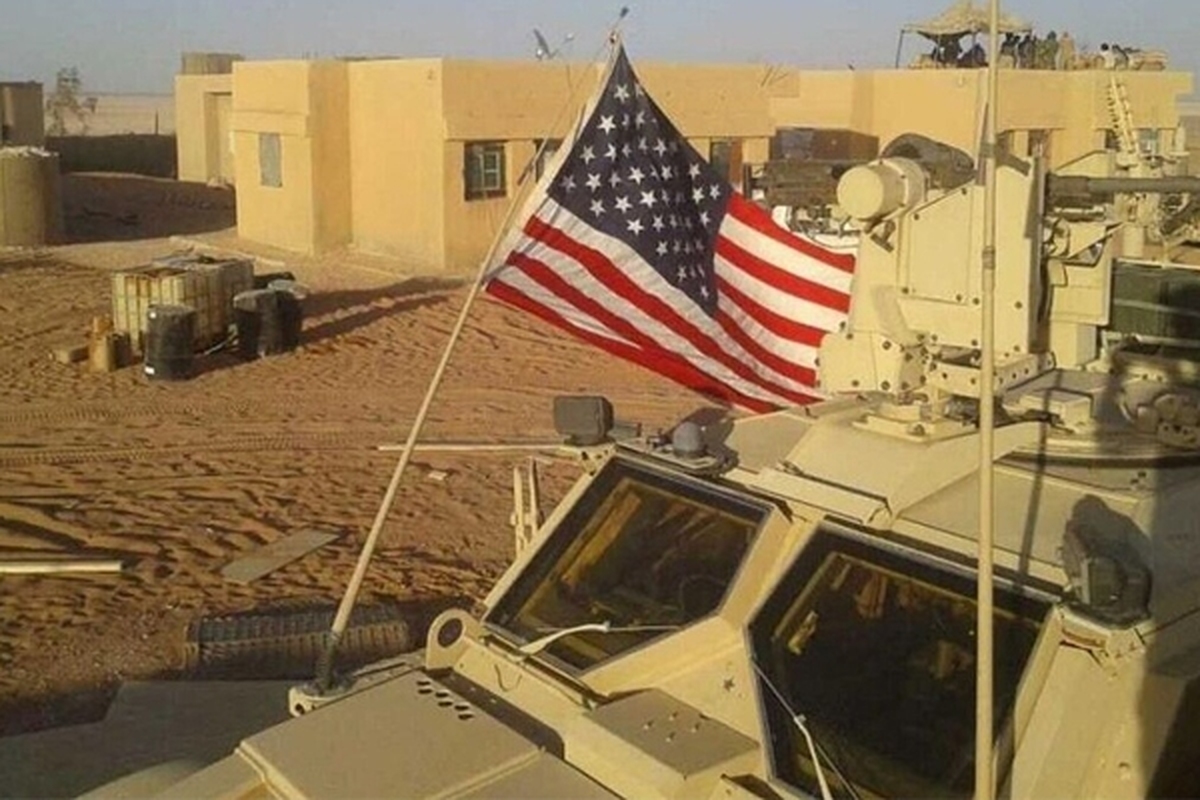 پایگاه نظامی آمریکا در الحسکه سوریه هدف قرار گرفت