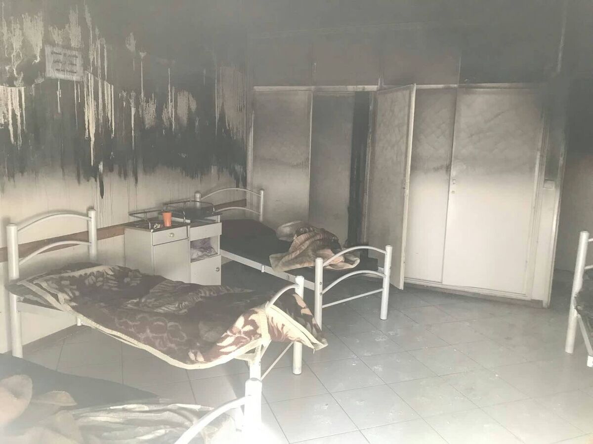 آتش‌سوزی در یک مرکز درمانی در تهران و مصدوم شدن ۲ نفر