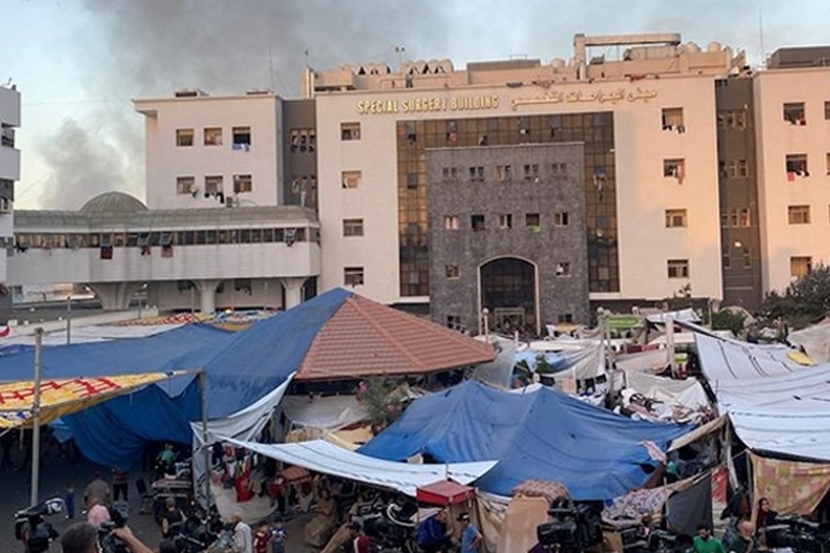 بمباران مجدد بیمارستان الشفاء غزه، ۱۳ شهید برجای گذشت