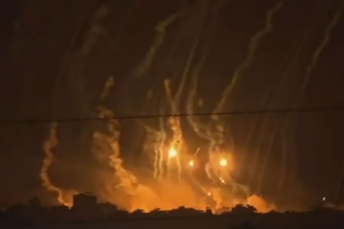 حملات رژیم صهیونیستی با بمب‌های فسفری به غزه ادامه دارد + فیلم و عکس