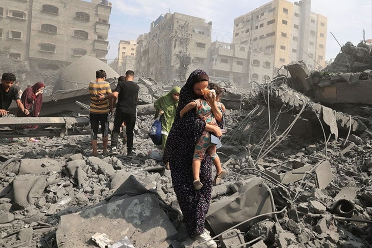 تعداد شهدای غزه به ۱۱۲۴۰ نفر رسید (۲۲ آبان ۱۴۰۲)