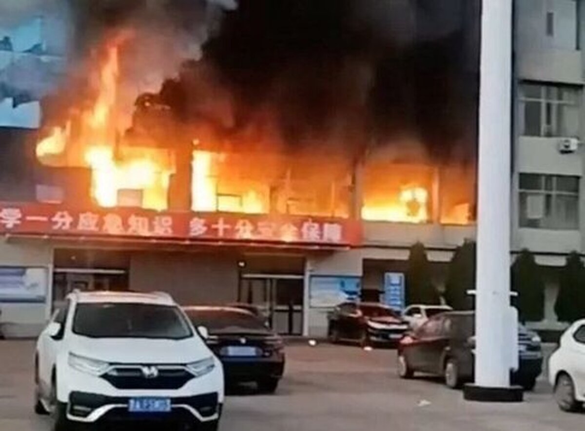 آتش‌سوزی مهیب در شمال چین | ۲۶ نفر جان باختند
