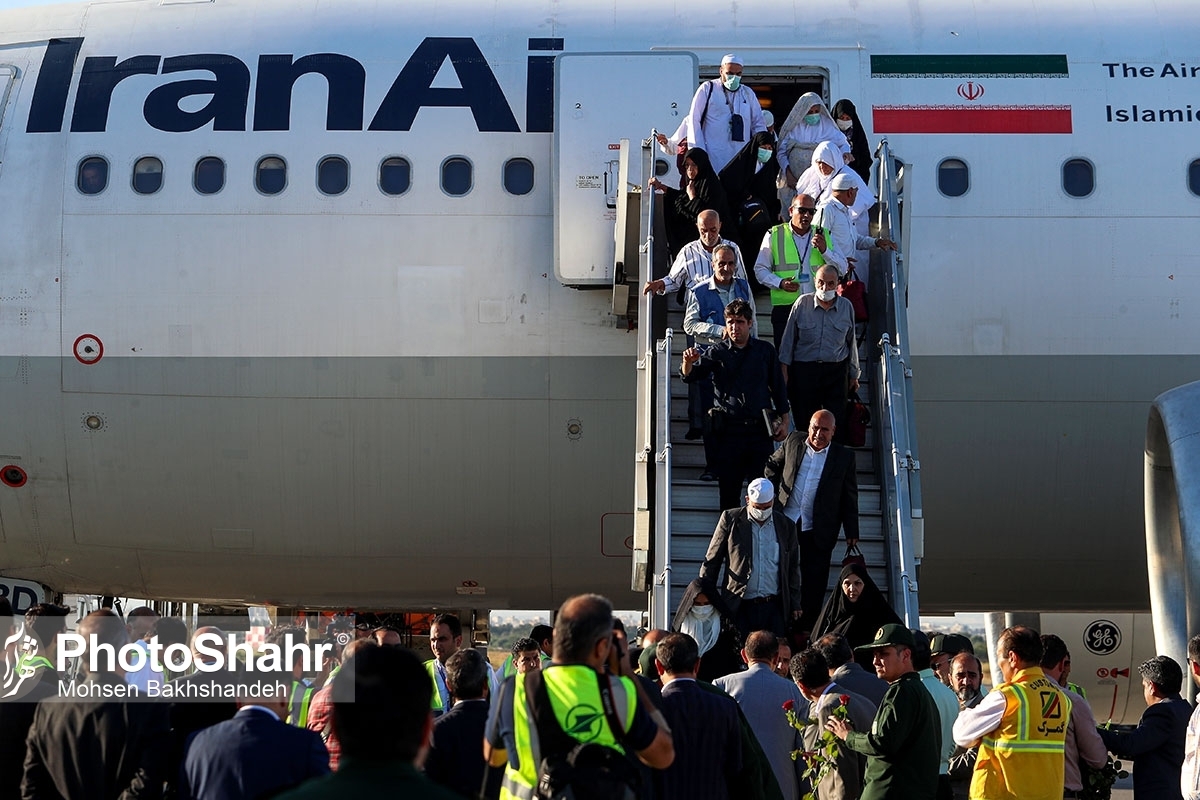 بیشترین تراکم مسافر هوایی کشور به فرودگاه بین المللی مشهد رسید