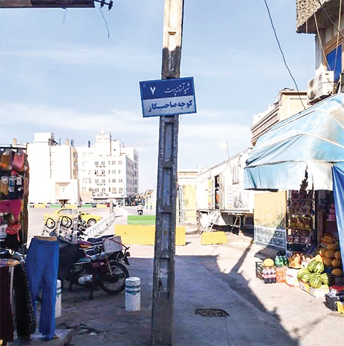 تاریخ پر نقش و نگار «باغ طاووس»