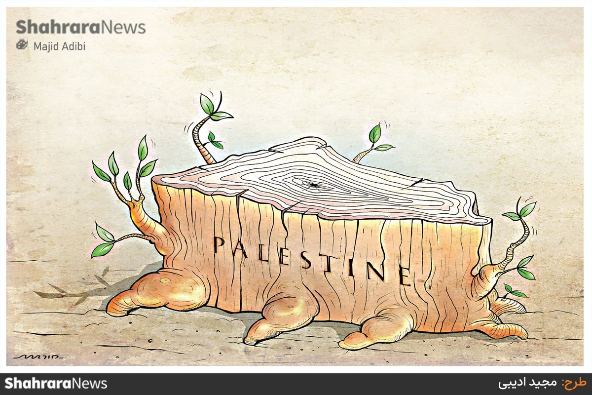 کارتون | سرزمین ریشه‌دار فلسطین
