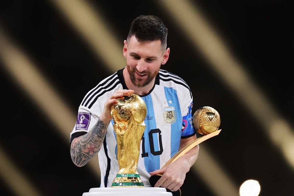مسی: خدا می‌خواست که قهرمان جام جهانی بشوم