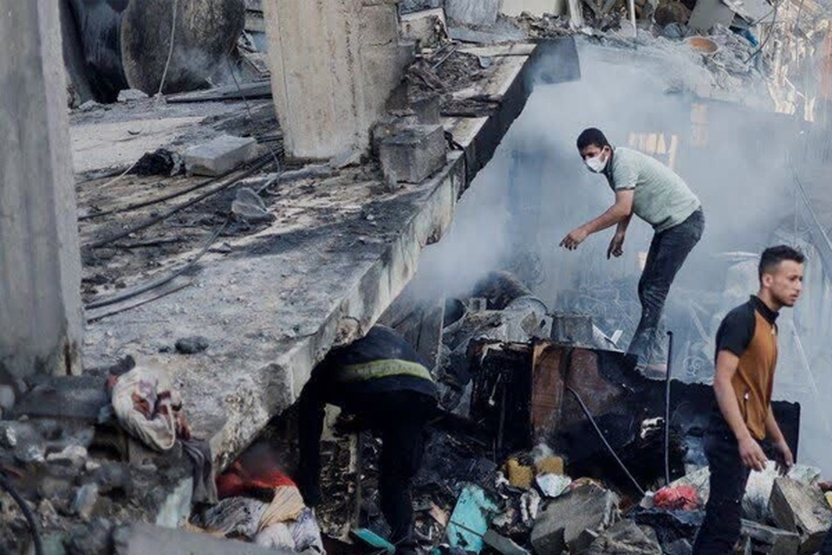 حمله اسرائیل به خان‌یونس، ۴۵ شهید به جای گذاشت + فیلم