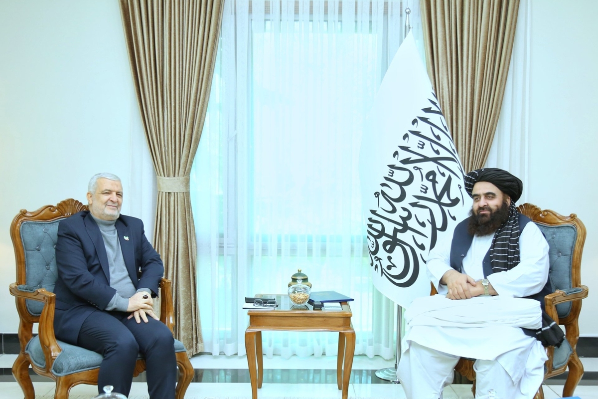 سفیر ایران در کابل با وزیر خارجه طالبان دیدار کرد