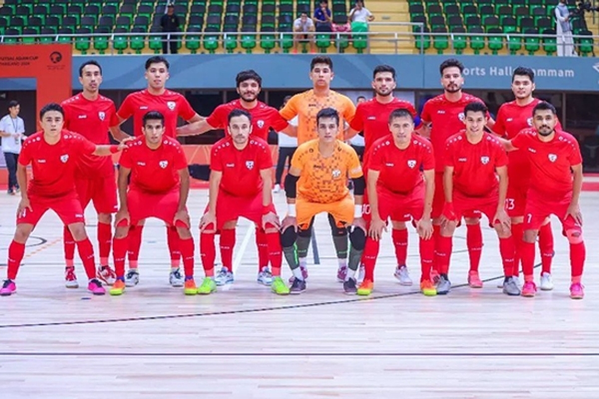 رقیبان تیم ملی فوتسال افغانستان در جام ملت‌های آسیا مشخص شد