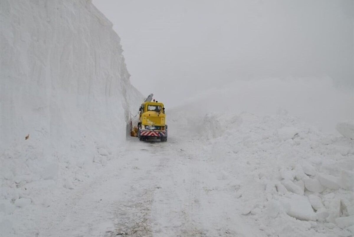 ویدئو| بارش دو متر برف در ارتفاعات کردستان ترکیه