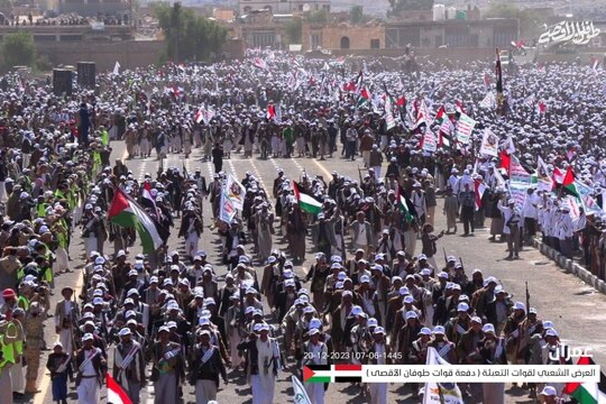 انصارالله یمن بسیج مردمی برای اعزام نیرو به غزه را آغاز کرد