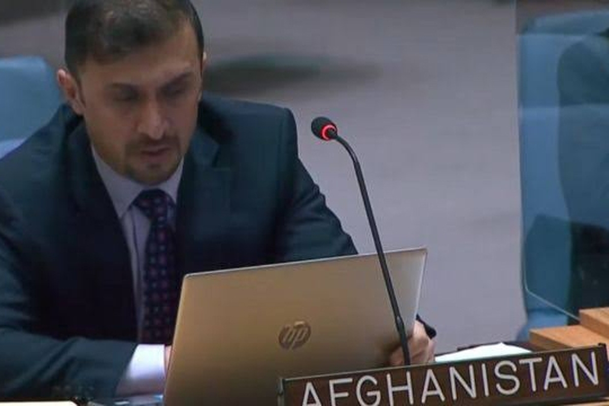 انتقاد نماینده افغانستان در سازمان ملل به رویکرد جهان در قبال این کشور