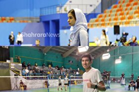 بازیکنان مشهدی بدمینتون در کمپ تمرینی کنفدراسیون بدمینتون آسیا