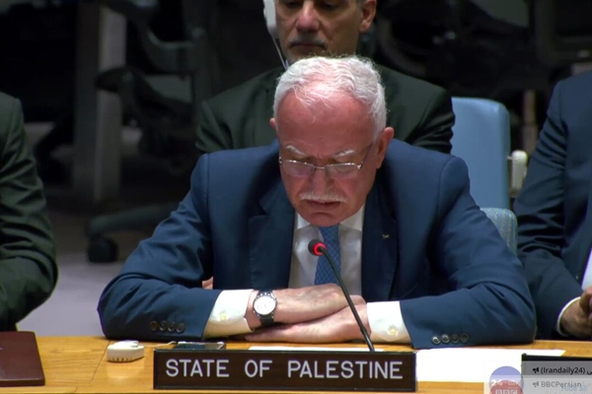 وزیر خارجه فلسطین: آتش بس باید دائمی شود