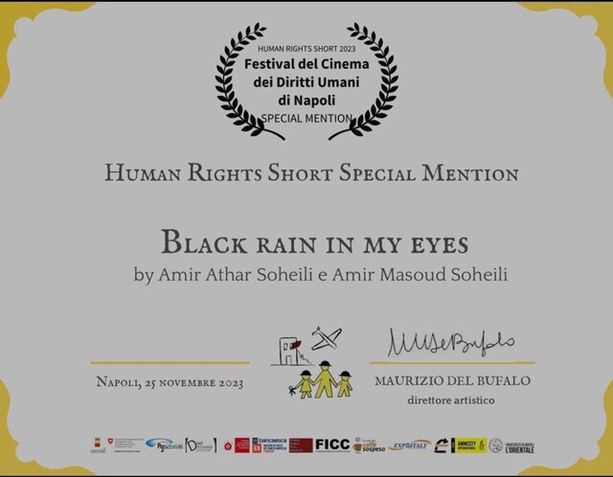 جایزه ویژه جشنواره ناپولی ایتالیا در دست هنرمندان مشهدی