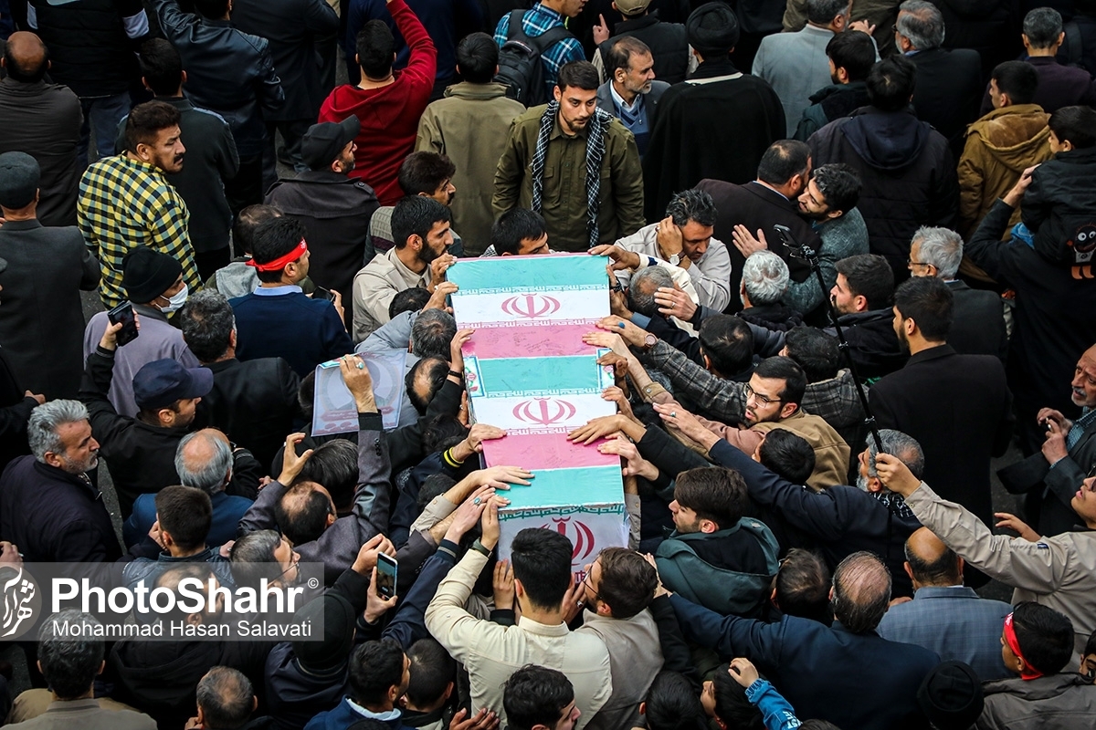 ویدئو | تشییع پیکر مطهر جانباز شهید حاج علی یعقوب نژاد، همزمان با راهپیمایی روز قدس در مشهد