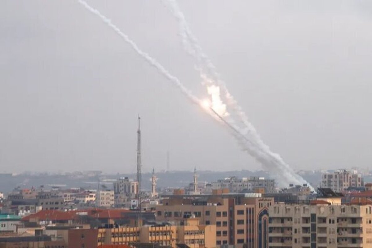 حمله راکتی مقاومت فلسطین به شهرک‌های صهیونیست‌نشین اطراف غزه (۱۹ فروردین)