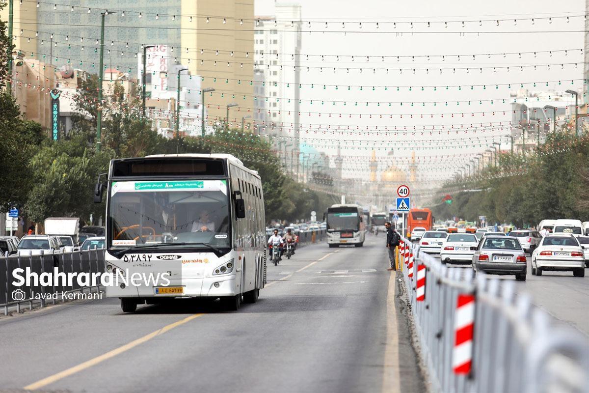 سرویس‌دهی رایگان اتوبوس‌رانی مشهد در روز عید سعید فطر