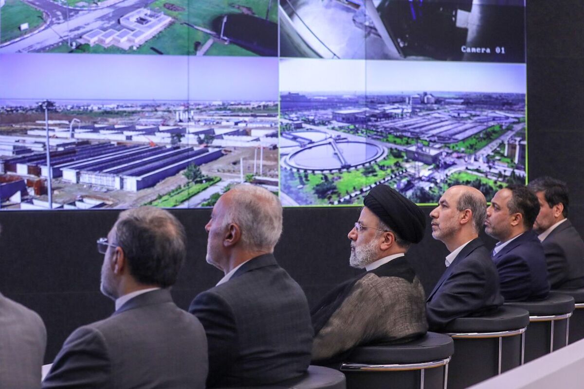 رئیس جمهور پروژه‌های آب و فاضلاب تهران را افتتاح کرد (۲۳ فروردین ۱۴۰۳)