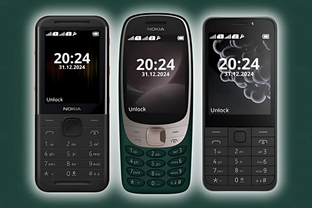 رونمایی نوکیا از نسخهٔ جدید سه گوشی ارزان‌قیمت و خاطره‌انگیز
