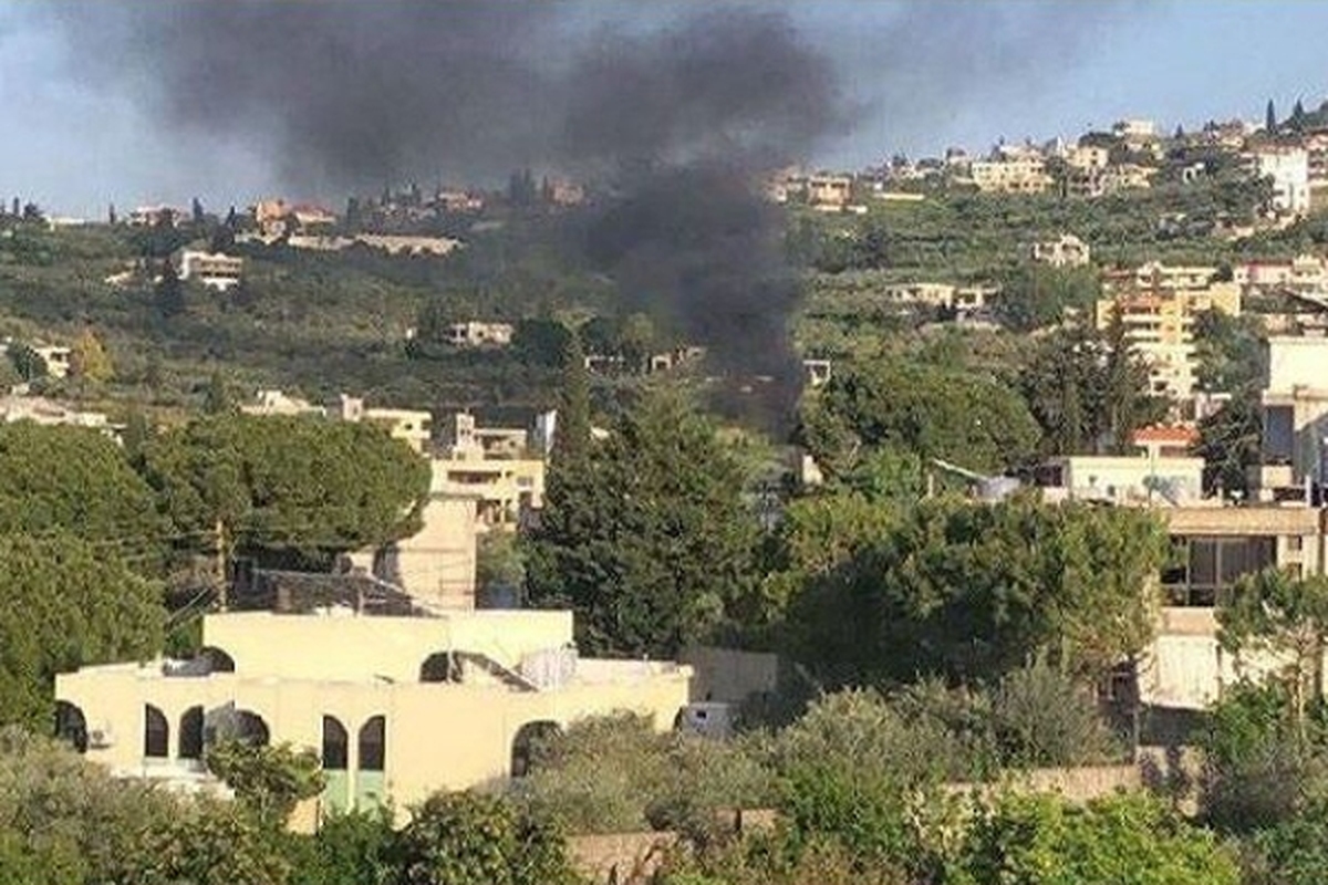 حمله پهپادی اسرائیل به ۲ خودروی دیگر در جنوب لبنان + فیلم