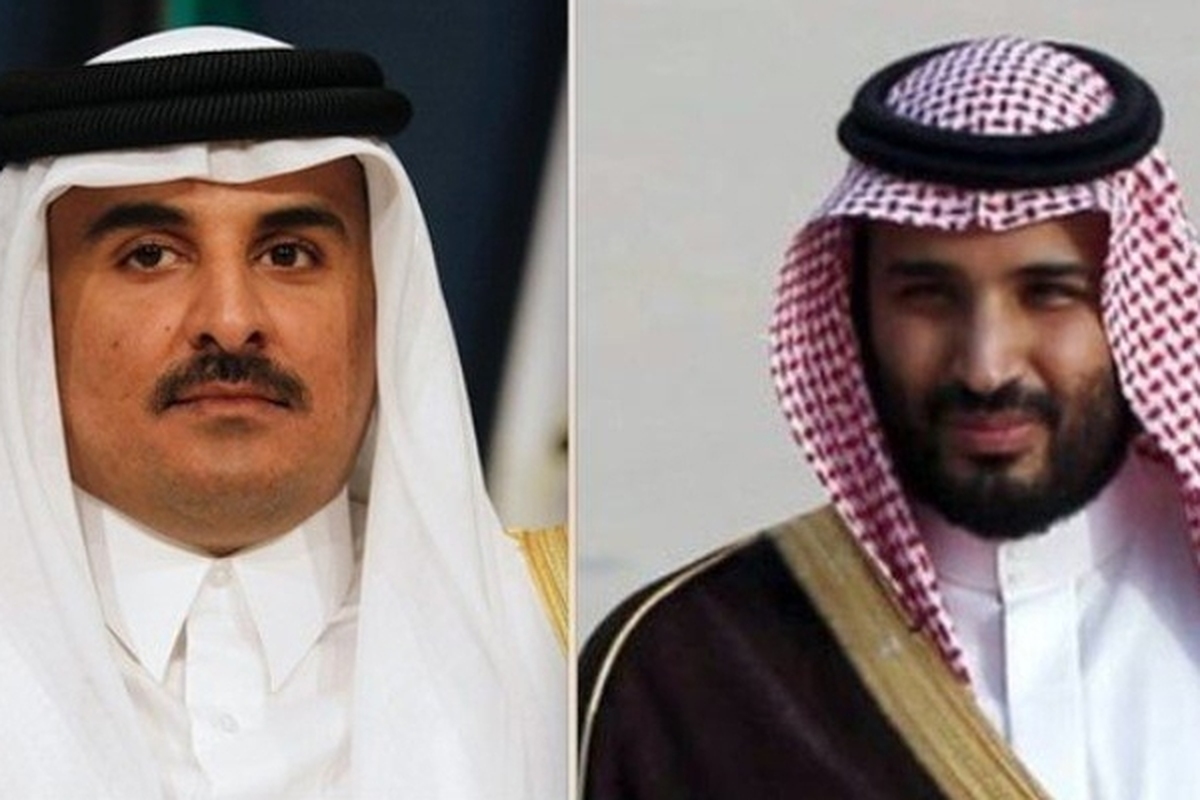 تاکید امیرقطر و ولیعهد عربستان سعودی بر جلوگیری از تنش در منطقه