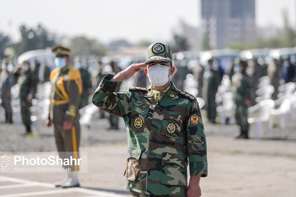ویدئو | مراسم رژه نیرو‌های مسلح به مناسبت روز ارتش در مشهد و مراکز استان‌ها
