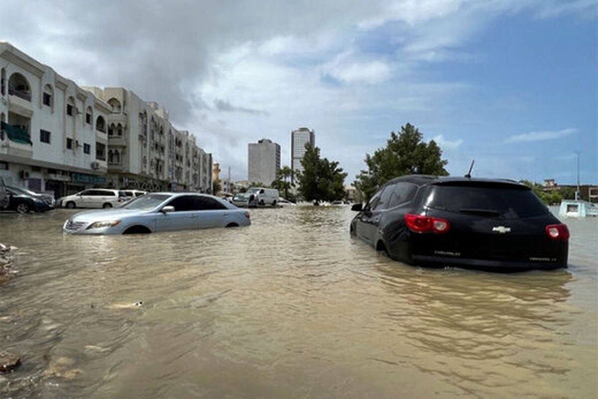 ویدئو| وضعیت عجیب خیابان‌های دبی بعد از جاری شدن سیلاب