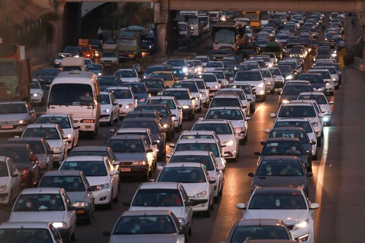 ترافیک سنگین در ورودی‌های مشهد (۴ فروردین ۱۴۰۳)