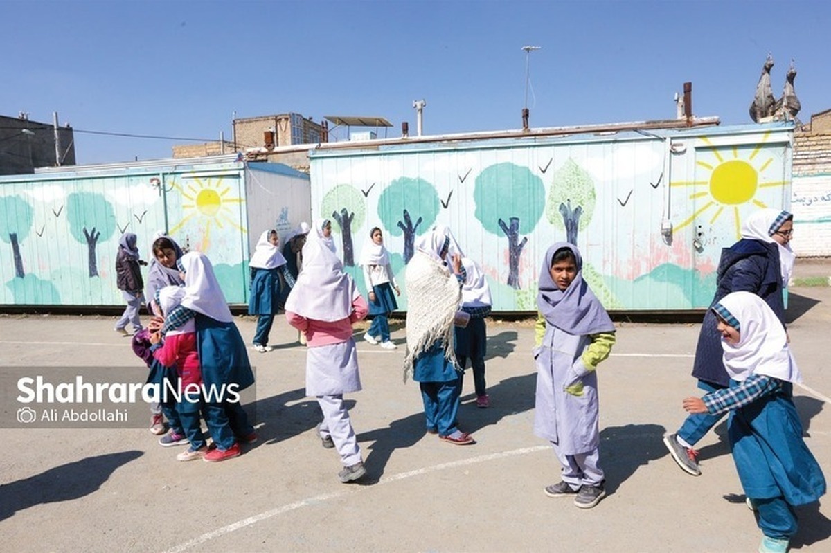 مدارس سنگی و کانکسی حذف خواهد شد