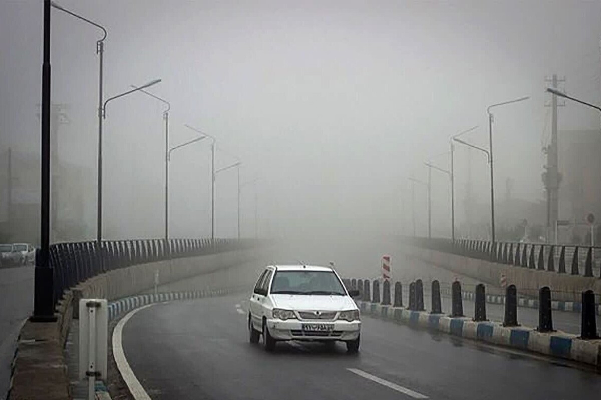 مه‌گرفتگی و کاهش دید افقی در محور مشهد _سرخس (۳۰ دی ۱۴۰۳)