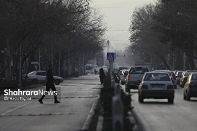 گزارش تصویری | تداوم آلودگی هوا در مشهد