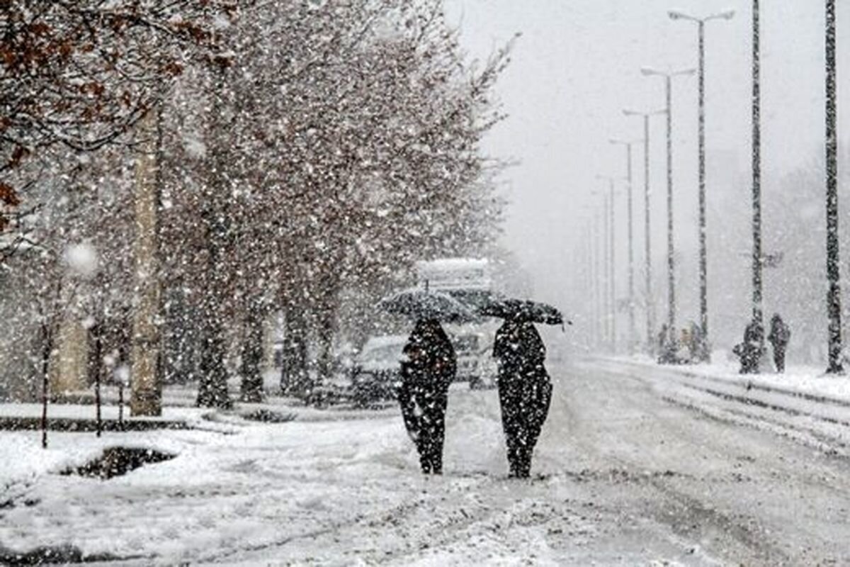 هشدار برف و باران برای پنج استان کشور