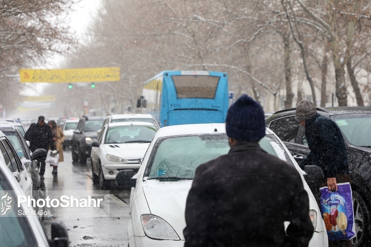 بارش‌ها در مشهد آلودگی‌ها را شست (۱۰ بهمن ۱۴۰۳)