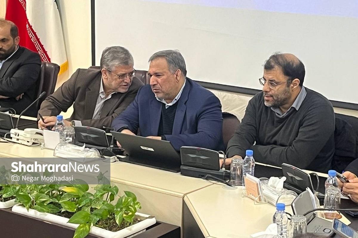 نشست مشترک شهردار و اعضای شورای شهر مشهد با اعضای کمیسیون اقتصادی مجلس شورای اسلامی | قلندرشریف: تاکنون در حوزه زیارت و اتباع خارجی کمکی از دولت دریافت نکردیم+ فیلم