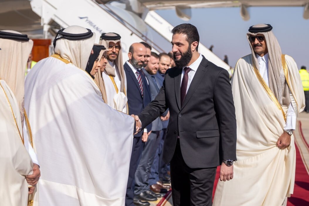 امیر قطر وارد دمشق شد (۱۱ بهمن ۱۴۰۳)