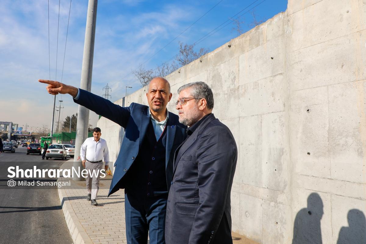 شهردار مشهد مقدس: دوربرگردان غیرهم‌سطح شرقی ابوطالب ترافیک را به نحو مطلوب هدایت می‌کند