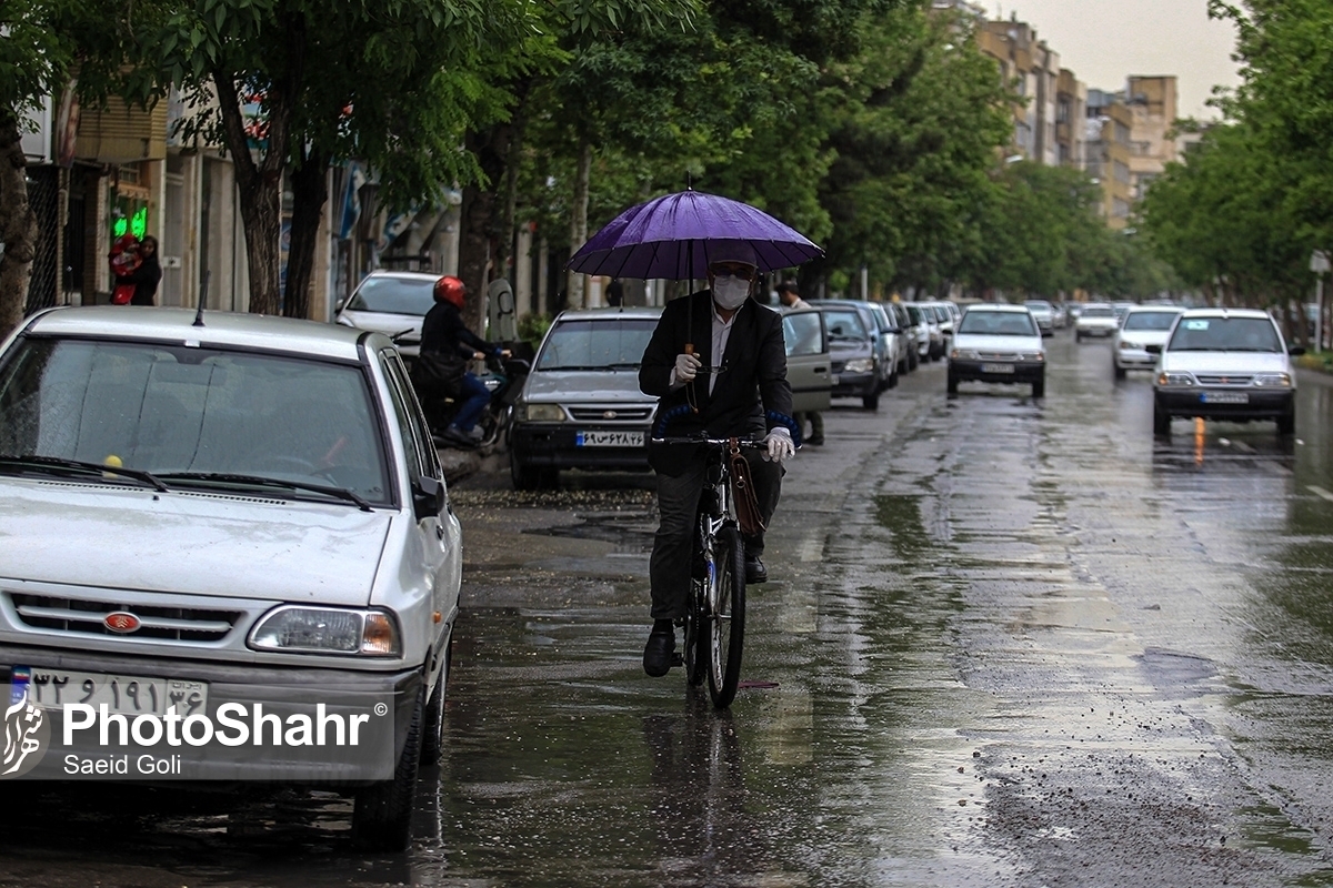 بارش‌ها در برخی استان‌ها ادامه دارد | باد شدید در شرق و جنوب شرق کشور