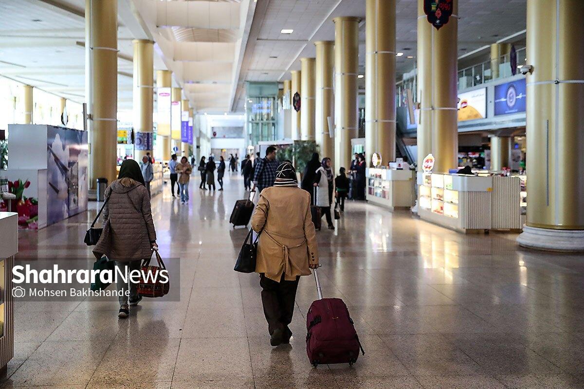 فرودگاه مشهد در ایستگاه پایانی جشنواره استقبال از بهار ۱۴۰۴ | از پیش‌بینی افزایش سفر‌های هوایی تا تشدید نظارت بر خدمات مسافری