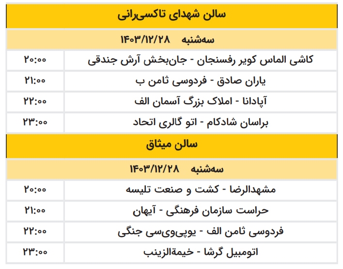فوتسال جام رمضان جذاب‌تر می‌شود