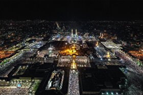 ویدئو| تصاویر هوایی از حرم امام رضا (ع) در شب قدر نوزدهم رمضان (۲۹ اسفند ۱۴۰۳)