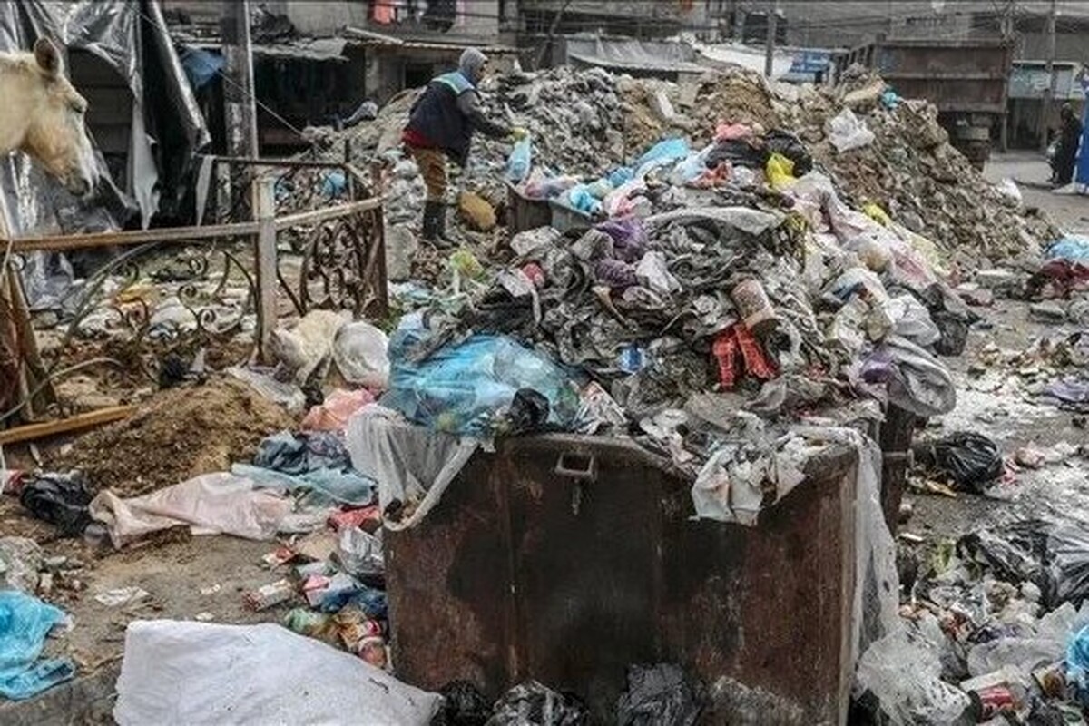 سازمان ملل از انباشت ۲۷۰ هزار تن زباله جامد در نوار غزه خبرداد