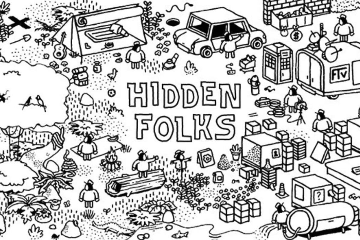 معرفی بازی «مردم پنهان» Hidden Folks (اندروید، IOS) + دانلود