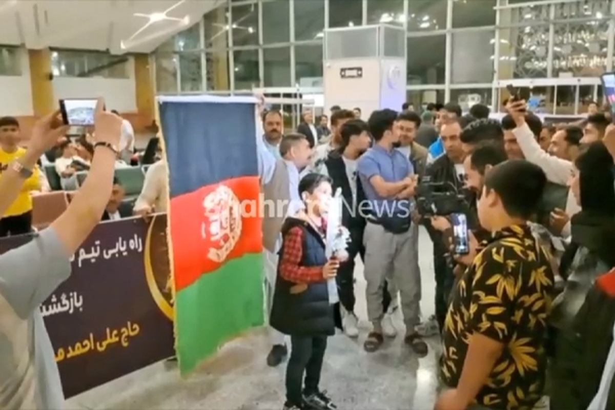 ویدئو | استقبال از تیم ملی فوتسال افغانستان در مشهد