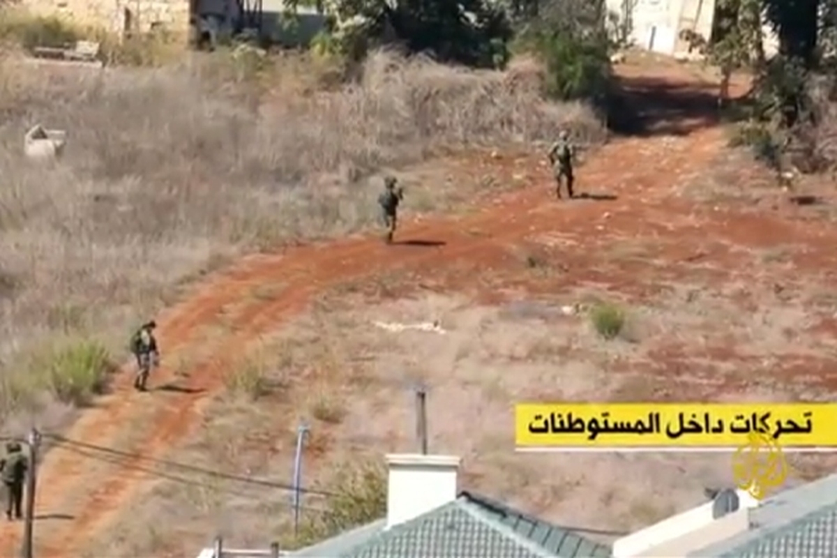 رصد تحرکات نظامیان صهیونیست در مرز لبنان توسط حزب الله + فیلم