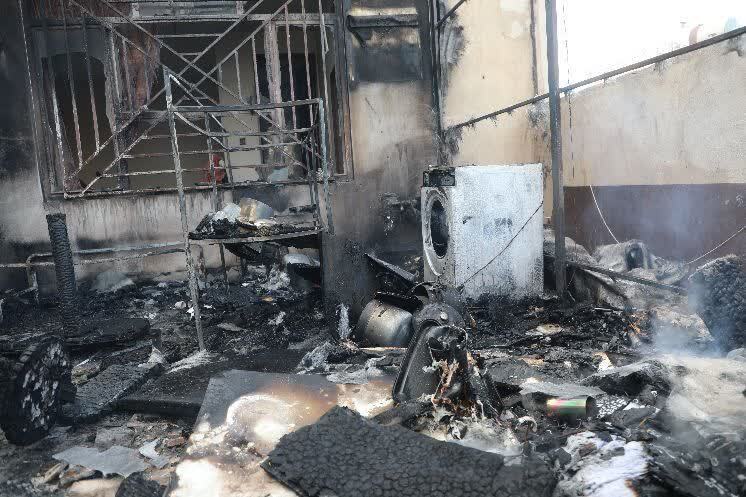 آتش سوزی آشپزخانه در محله مفتح اطفا شد +تصویر(۱۶ اردیبهشت)